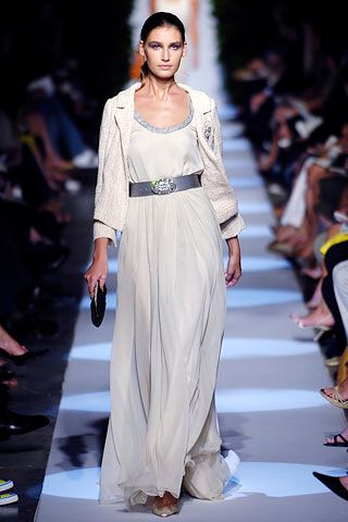Badgley Mischka fashion show for Spring/Summer 2006