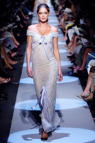 Badgley Mischka fashion show for Spring/Summer 2006