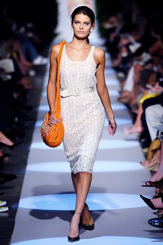 Badgley Mischka fashion show for Spring/Summer 2006