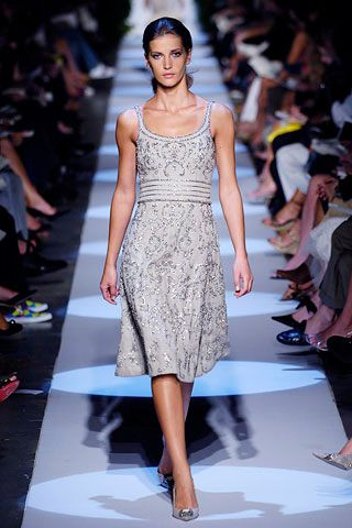 Badgley Mischka fashion show for Spring/Summer 2006