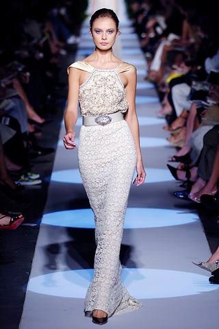 Badgley Mischka fashion show for Spring/Summer 2006