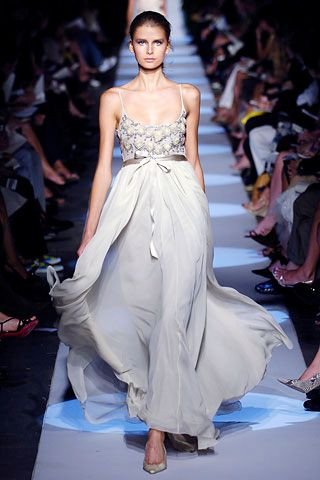 Badgley Mischka fashion show for Spring/Summer 2006