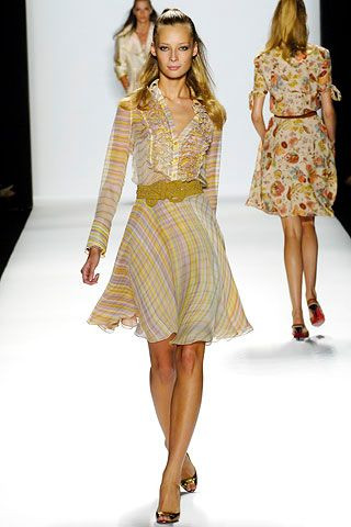 Bill Blass fashion show for Spring/Summer 2006