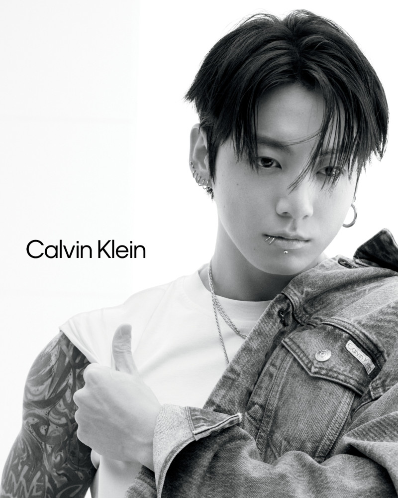 Calvin Klein Jeans Featuring Jung Kook advertisement for Fall 2025