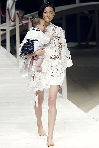 Kenzo fashion show for Spring/Summer 2006