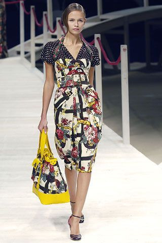 Kenzo fashion show for Spring/Summer 2006