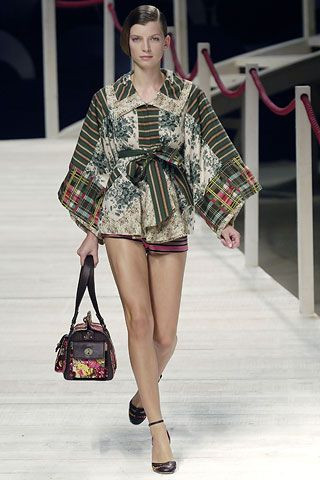 Kenzo fashion show for Spring/Summer 2006