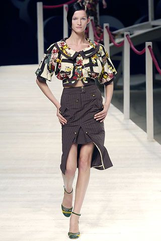 Kenzo fashion show for Spring/Summer 2006