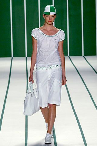 Lacoste fashion show for Spring/Summer 2006