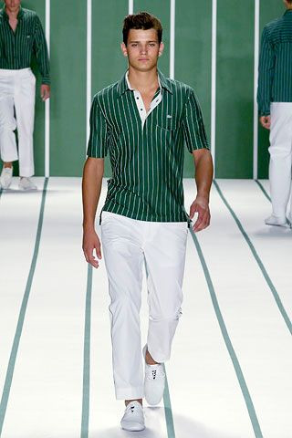 Lacoste fashion show for Spring/Summer 2006