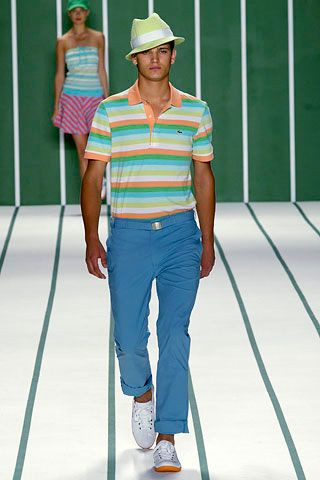 Lacoste fashion show for Spring/Summer 2006