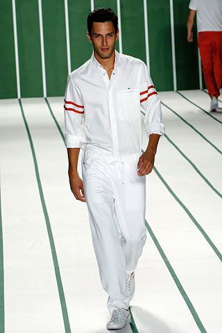 Lacoste fashion show for Spring/Summer 2006