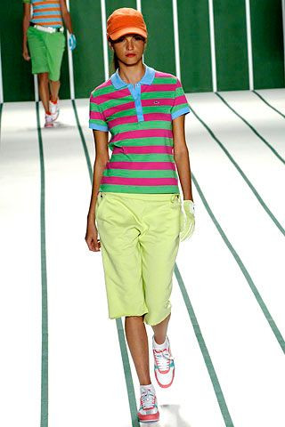Lacoste fashion show for Spring/Summer 2006