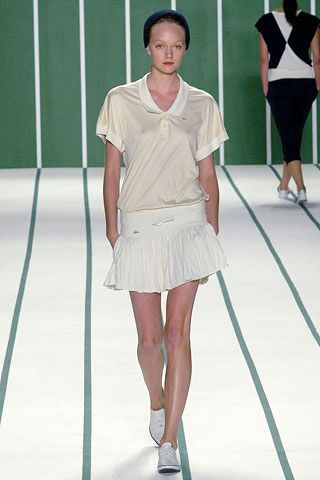 Lacoste fashion show for Spring/Summer 2006