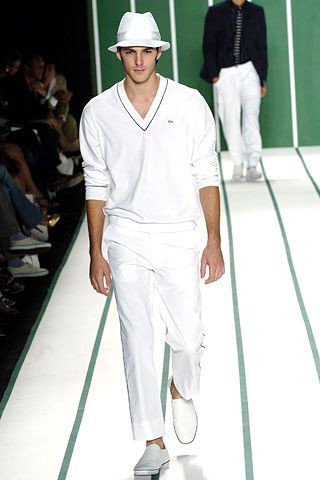 Lacoste fashion show for Spring/Summer 2006