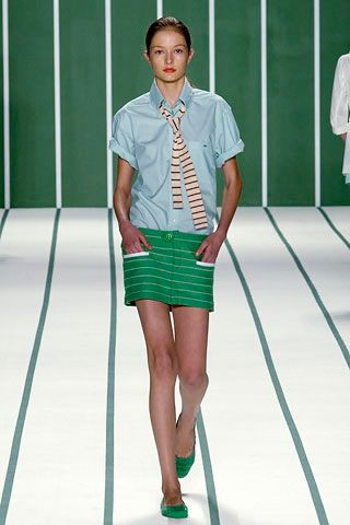 Lacoste fashion show for Spring/Summer 2006