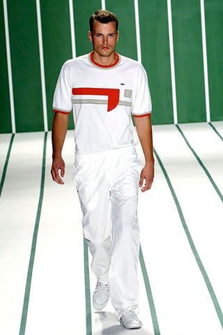 Lacoste fashion show for Spring/Summer 2006