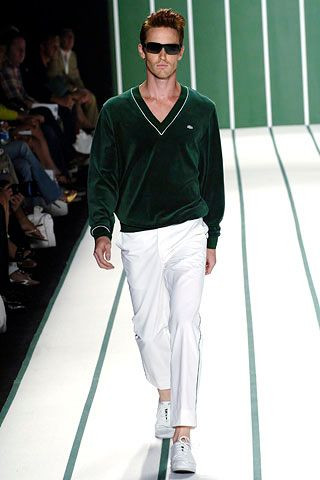 Lacoste fashion show for Spring/Summer 2006