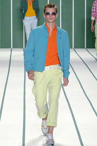 Lacoste fashion show for Spring/Summer 2006