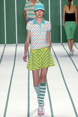 Lacoste fashion show for Spring/Summer 2006