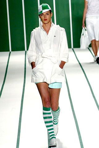 Lacoste fashion show for Spring/Summer 2006
