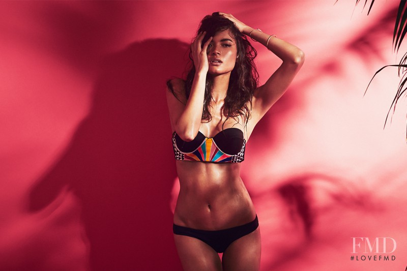Angela Ruiz featured in  the Mara Hoffman catalogue for Spring/Summer 2014