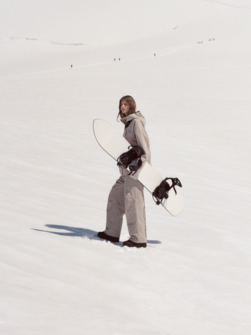 H&M Move Elevated Ski Collection advertisement for Winter 2025