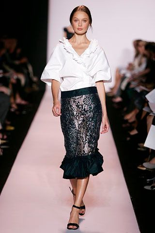 Vera Wang fashion show for Spring/Summer 2006