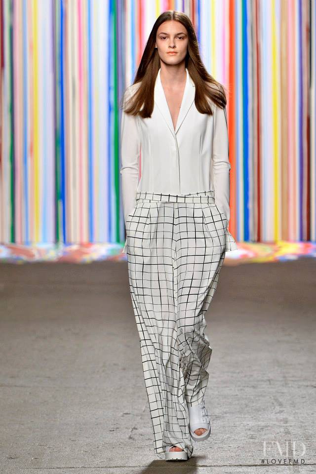 Kremi Otashliyska featured in  the iCB fashion show for Spring/Summer 2015