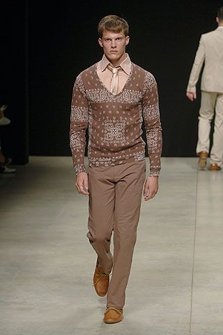 Alessandro Dell\'Acqua fashion show for Spring/Summer 2006