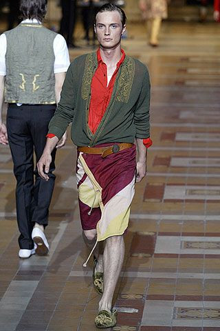 Dries van Noten fashion show for Spring/Summer 2006