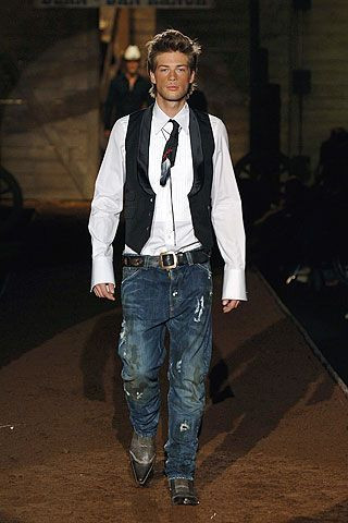 DSquared2 fashion show for Spring/Summer 2006