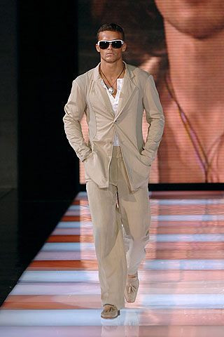 Emporio Armani fashion show for Spring/Summer 2006
