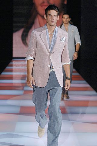 Giorgio Armani fashion show for Spring/Summer 2006