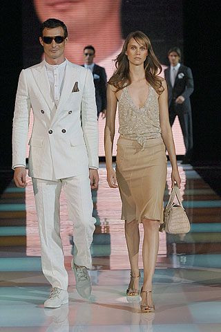 Giorgio Armani fashion show for Spring/Summer 2006