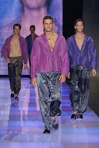 Giorgio Armani fashion show for Spring/Summer 2006