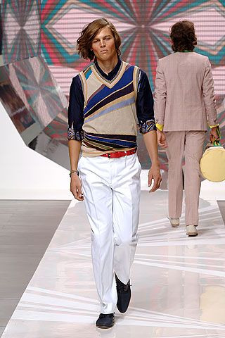 Missoni fashion show for Spring/Summer 2006