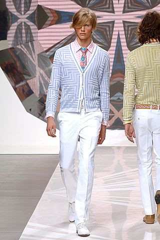 Missoni fashion show for Spring/Summer 2006