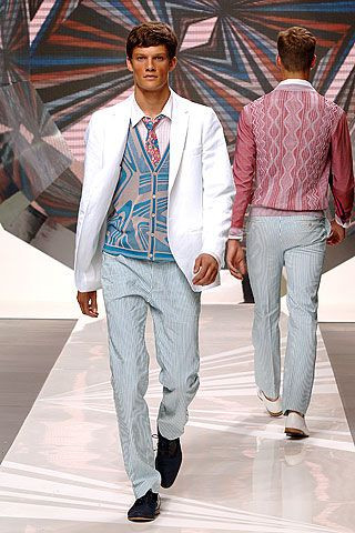 Missoni fashion show for Spring/Summer 2006