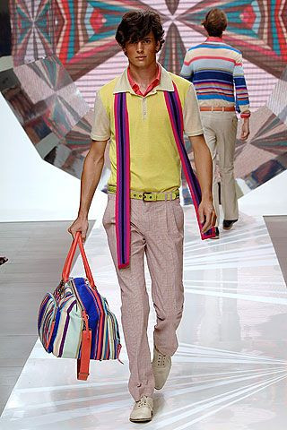 Missoni fashion show for Spring/Summer 2006