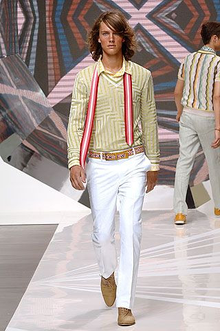 Missoni fashion show for Spring/Summer 2006