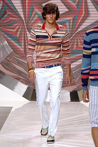 Missoni fashion show for Spring/Summer 2006