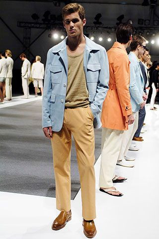 Perry Ellis fashion show for Spring/Summer 2006