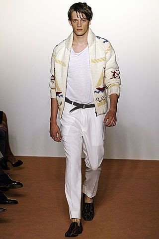 Saint Laurent fashion show for Spring/Summer 2006