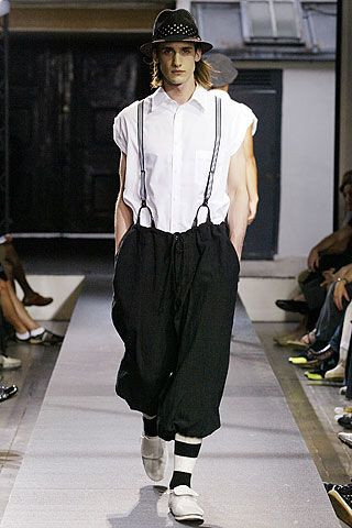 Yohji Yamamoto fashion show for Spring/Summer 2006