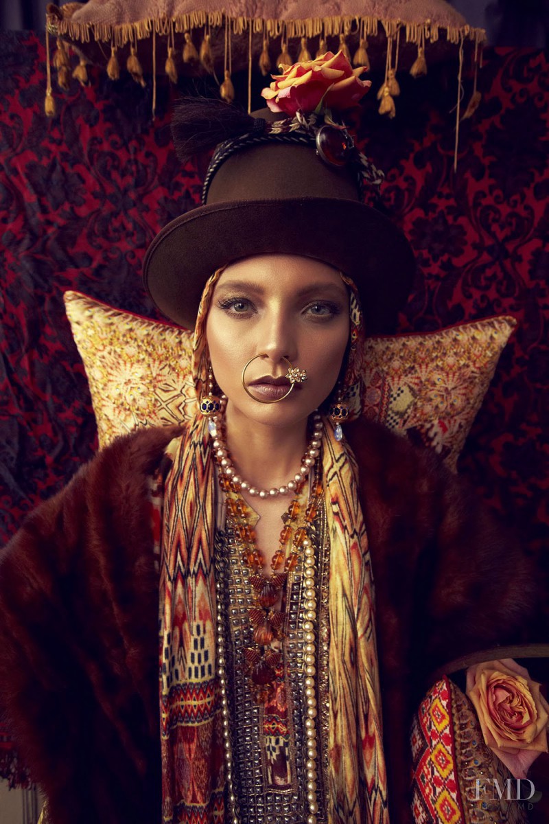 Svetlana Zakharova featured in  the Camilla advertisement for Autumn/Winter 2013