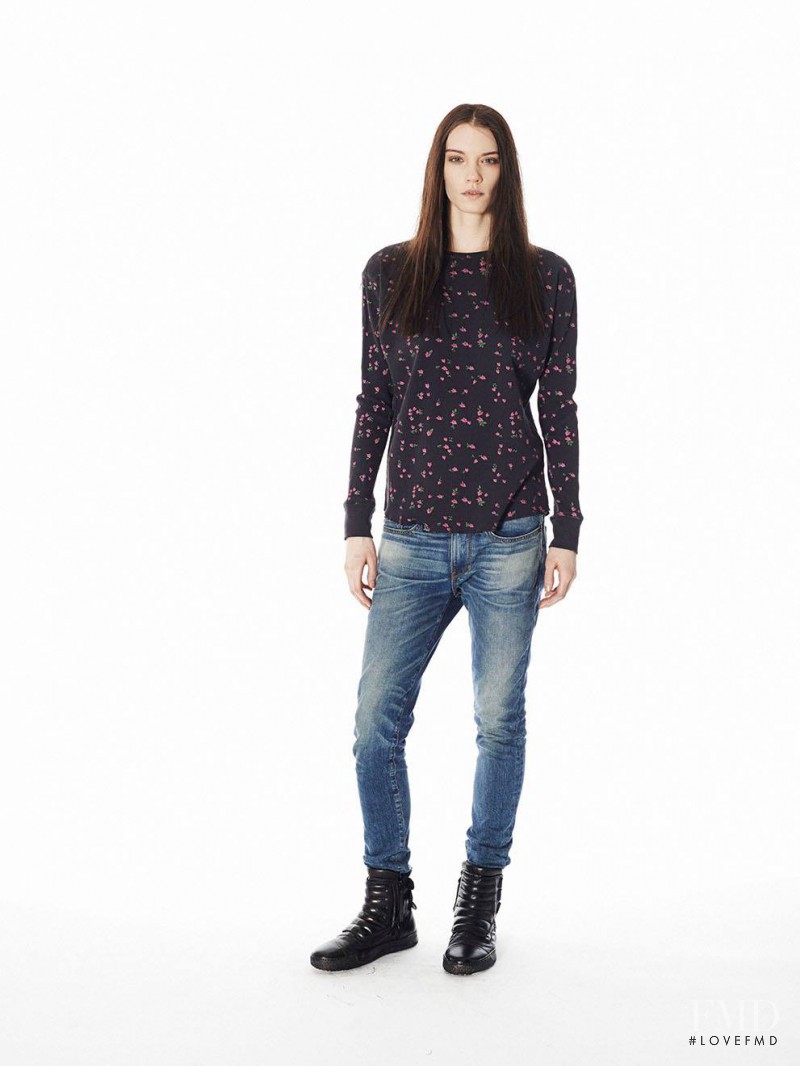 Megan Thompson featured in  the 6397 News lookbook for Autumn/Winter 2014