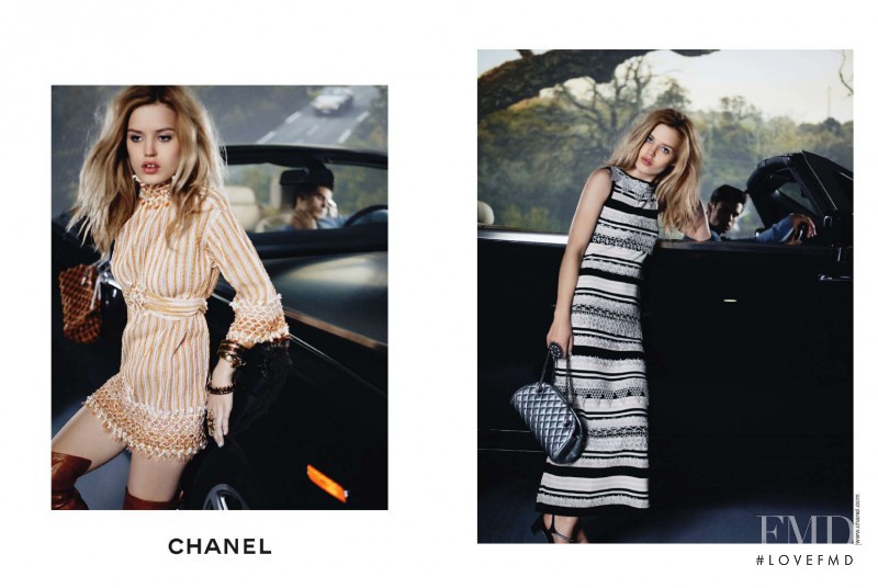 Georgia May Jagger featured in  the Chanel advertisement for Cruise 2011