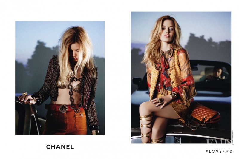 Georgia May Jagger featured in  the Chanel advertisement for Cruise 2011