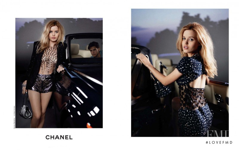 Georgia May Jagger featured in  the Chanel advertisement for Cruise 2011